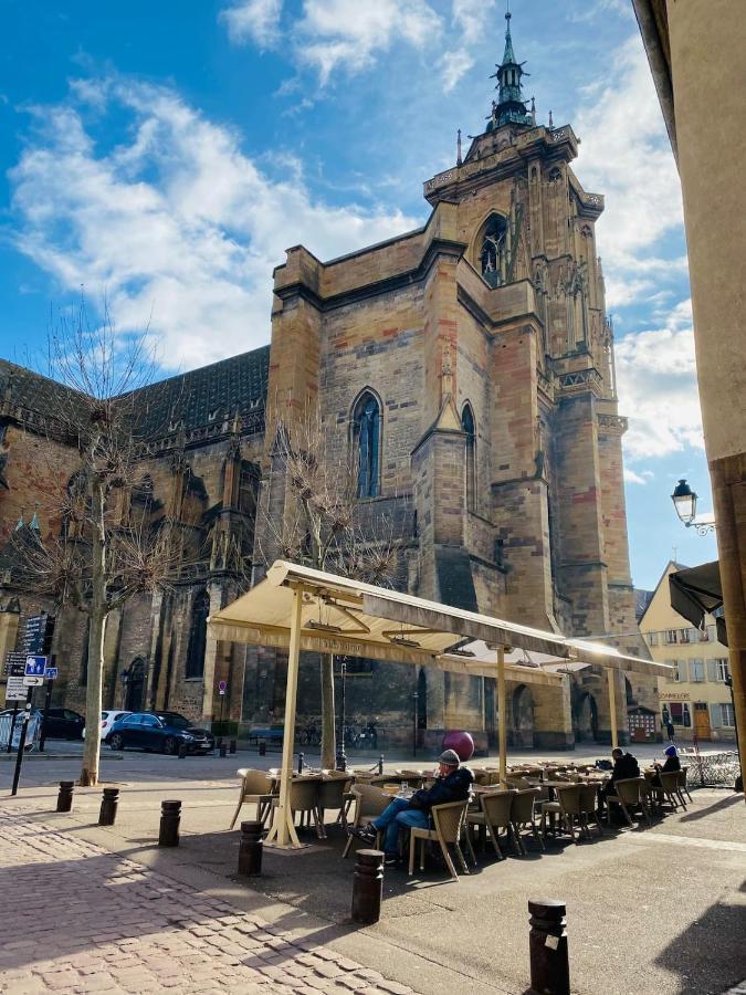 Au Pied De La Cathedrale Daire Colmar Dış mekan fotoğraf